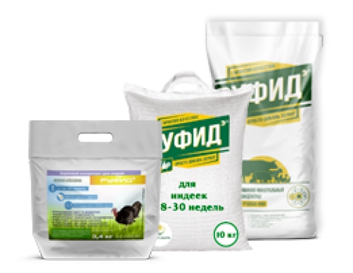 Для молодняка индеек возрастом 18-30 недель